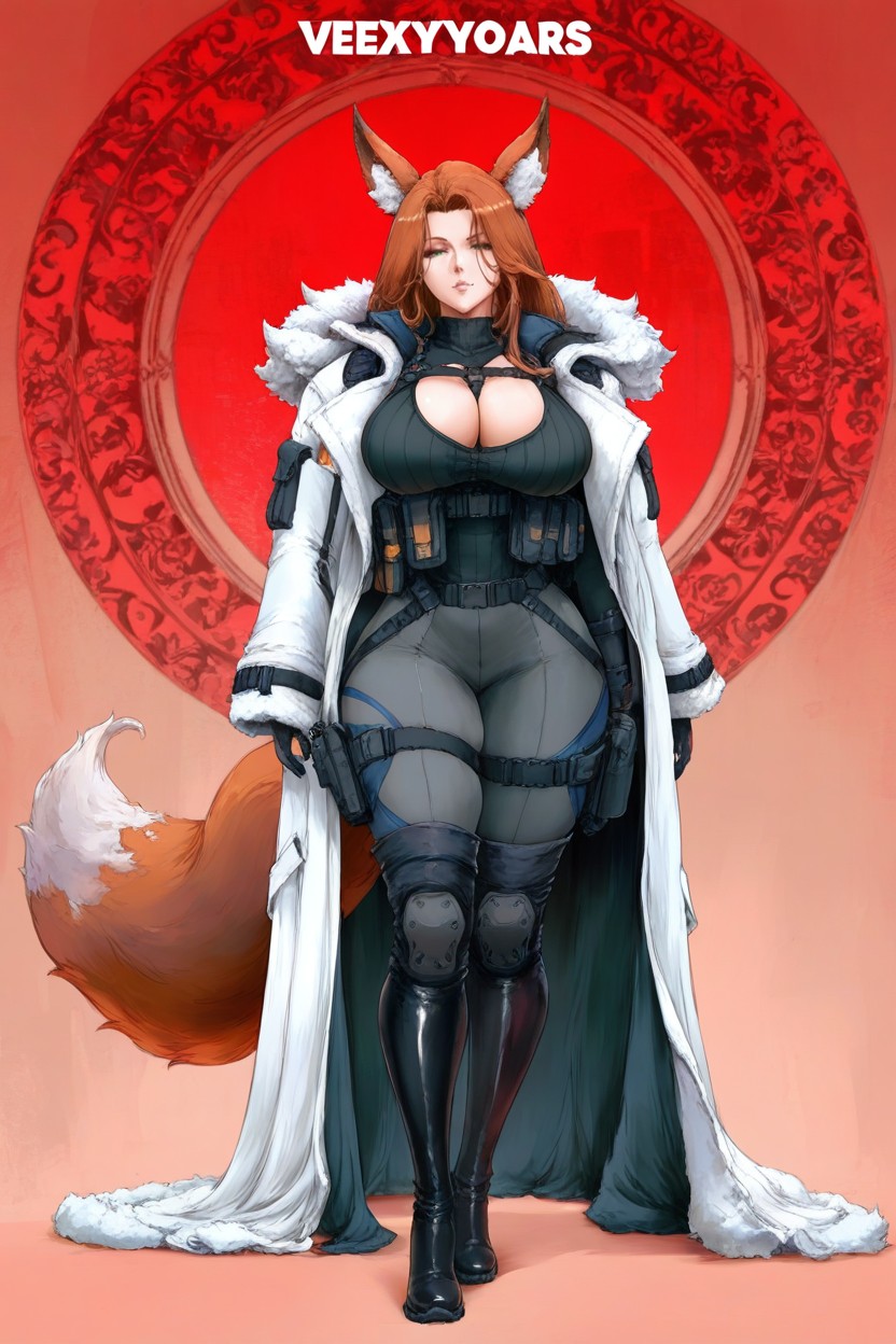 18+, Saluting Pose, Artstyle Hentai AI Porn