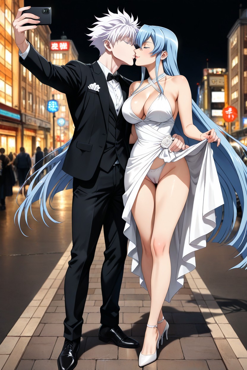 Retro Atmosphere, Both Are Visible, Happy Moment Hentai IA