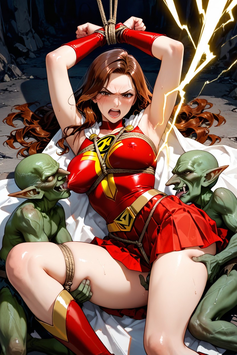 Bound Arms, Mary Marvel From Shazam, Medium Ass Hentai IA