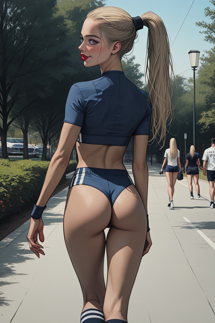 Pechos Pequeños, Eyelashes, Looking At Viewer Hentai IA