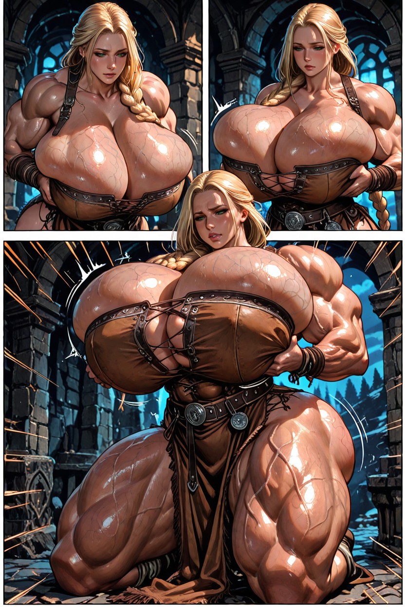 Dungeon, Growth Effects, Six Pack Abs Hentai AI Porn