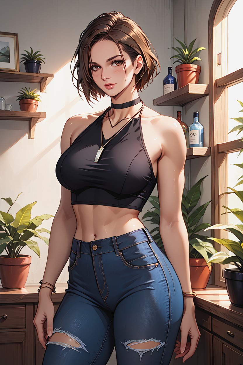 18+, Digital Painting, Soft Warm Backlighting Hentai AI Porn