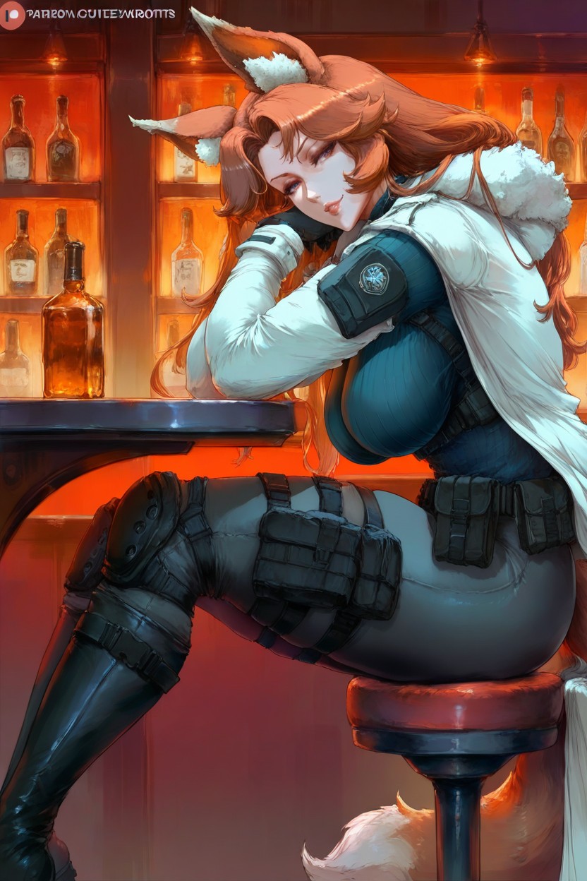 Large Tits, Tezyart Artstyle, Voluminous Top Hentai AI Porn
