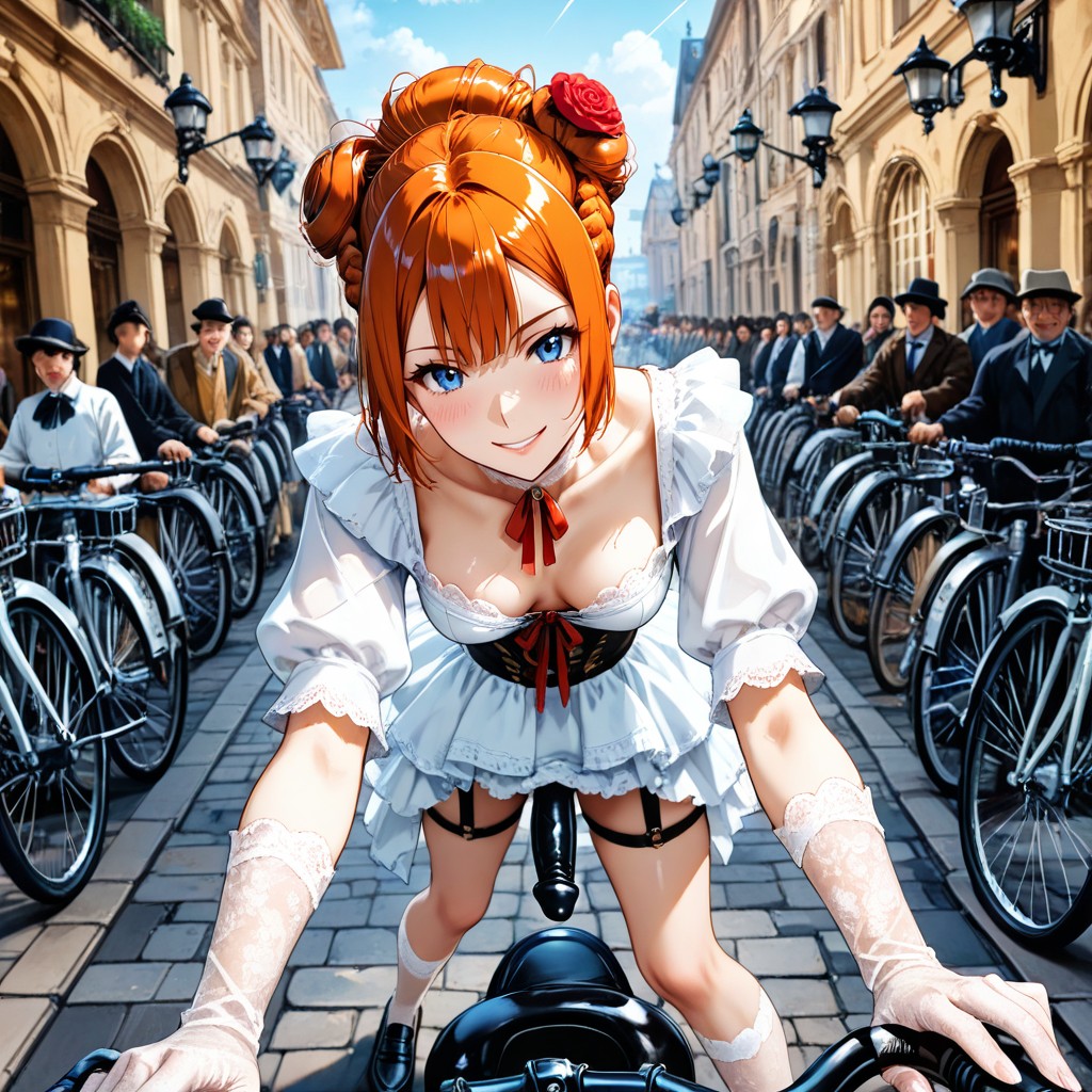 Reaviling Strapon Harness, Commoners Around, Small Breasts Hentai AI Porn