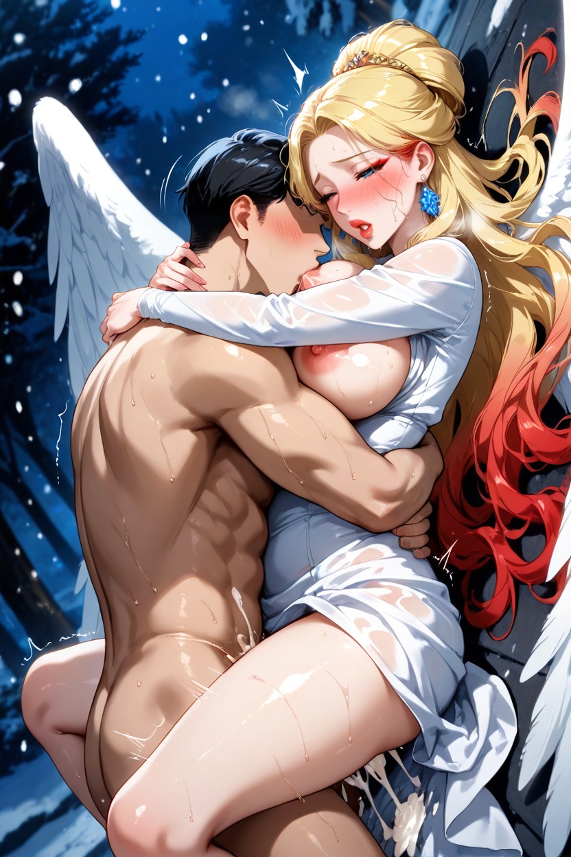 Detailed Body, Extra Detailed, Side View Hentai AI Porn