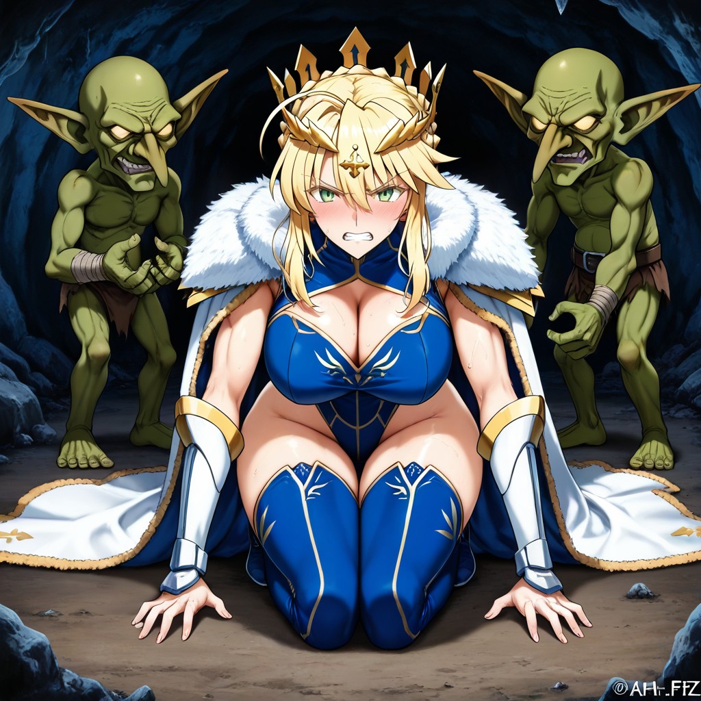 Cave, 25+, Harf Size Goblin Hentai AI Porn