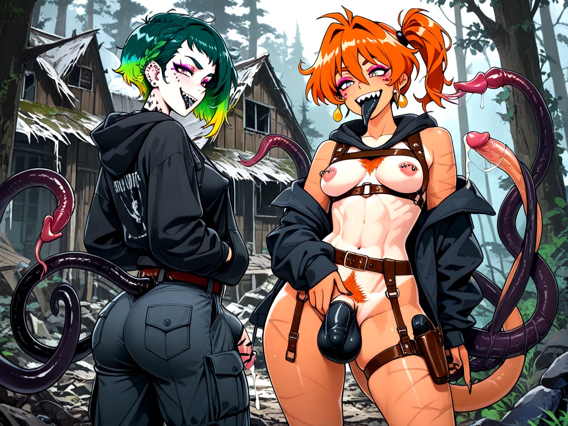 Claws, Holsters, Chest Hair Hentai AI Porn