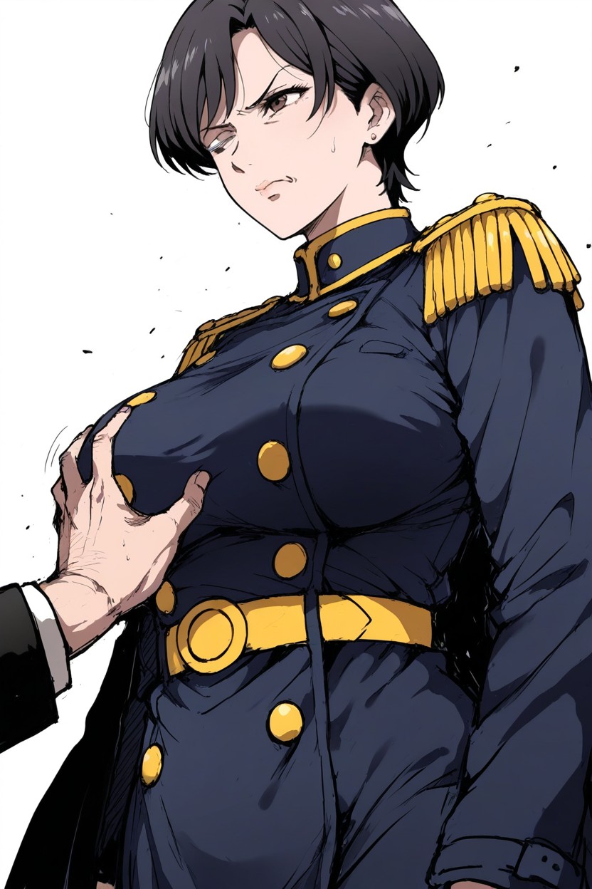 Cel-shading Style, Thick Line Art, Sfv Hentai AI Porn