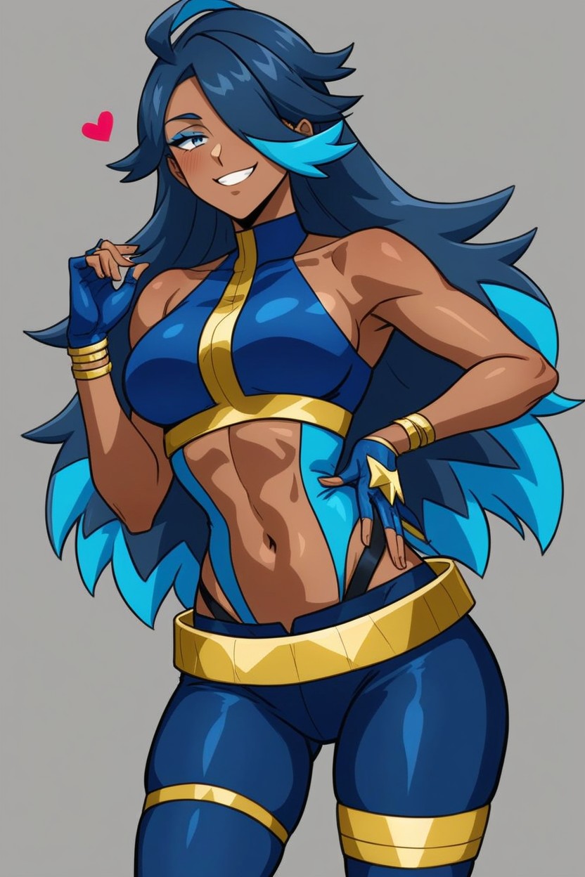 Gold Ring Belt, Shelly From Pokemon, Medium Ass Hentai AI Porn