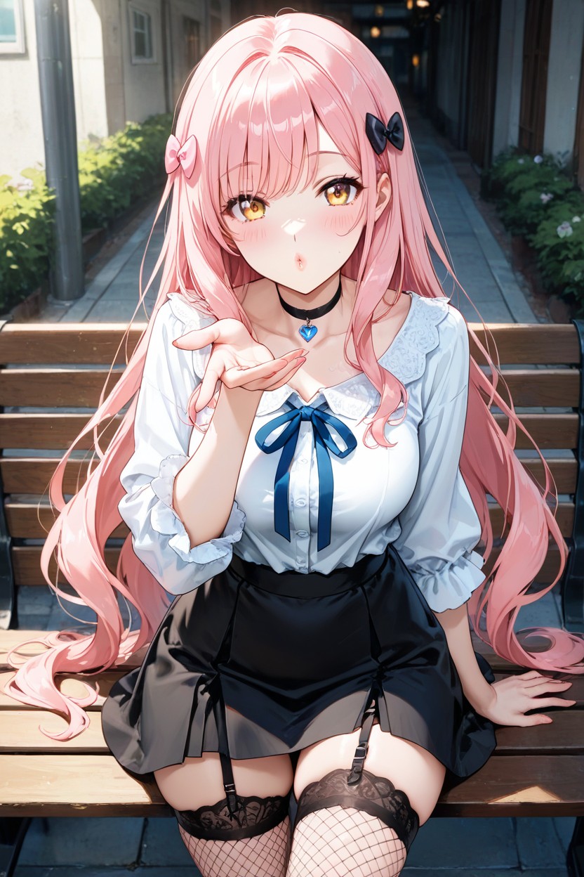 Raised Right Hand, Same Character, Black Skirt Hentai AI Porn