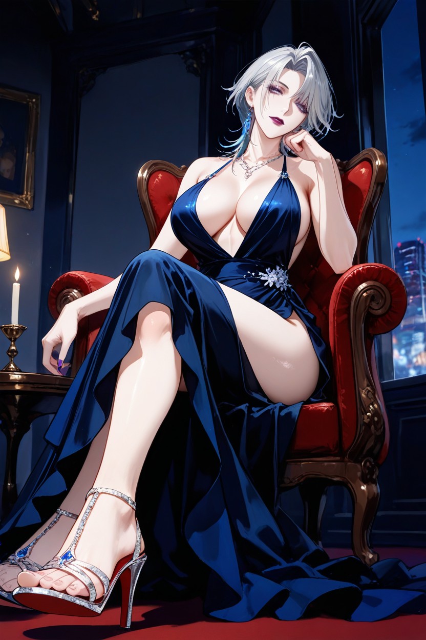 Toes, Dinner Party, Zoya From Path To Nowhere Hentai AI Porn