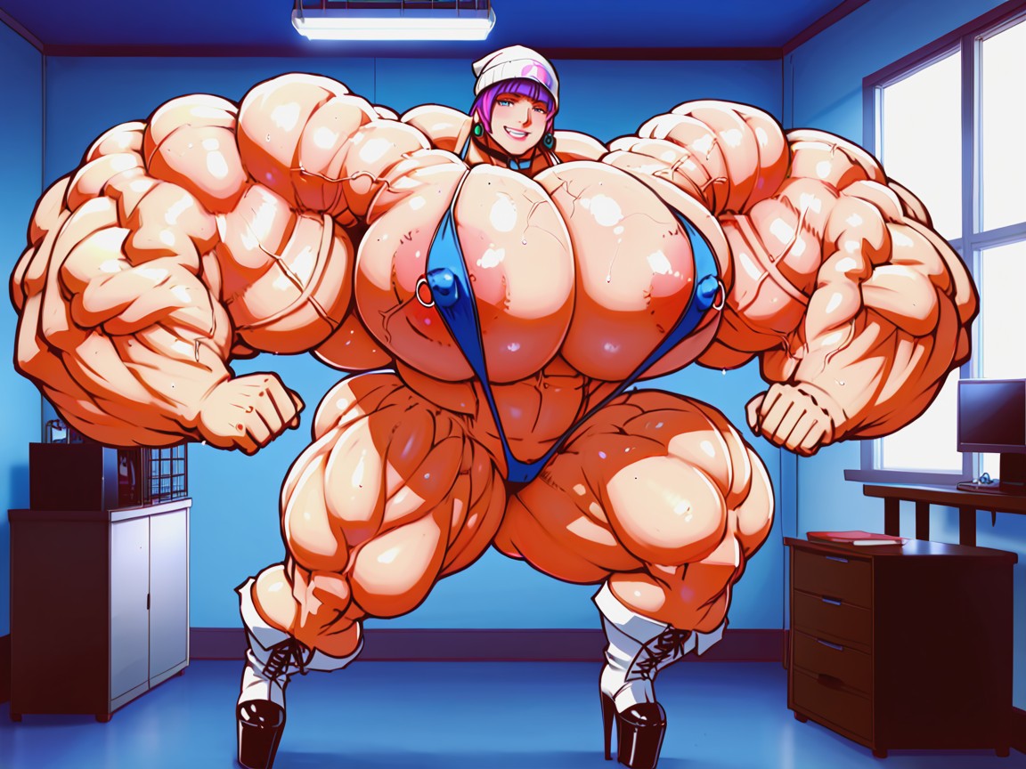 Hypermuscle, Female Breasts, Mm Breast Hentai AI Porn