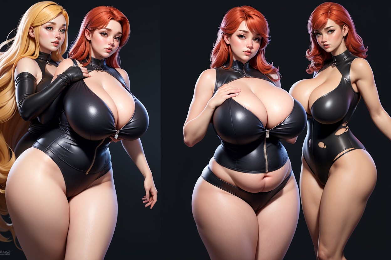 She Is Becoming Exceedingly So Much More Ultra_thicker_ultra_fatter_ultra_bustier, Breast Expansion, Lee Hentai AI Porn
