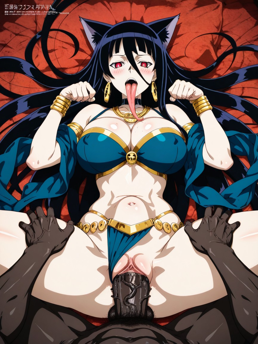 Dungeon, Close Up, Yugioh Anime Art Style Hentai AI Porn