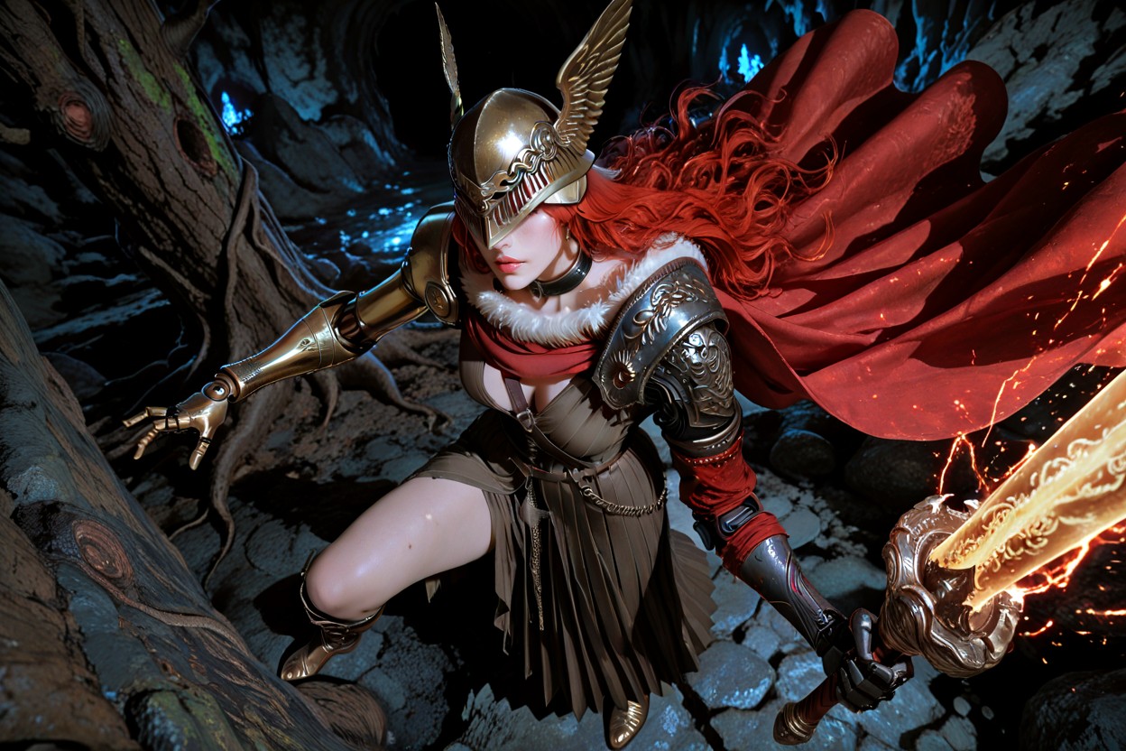 Cosplay, Dramatic Cinematic Lighting, Fighting Stance Hentai AI Porn