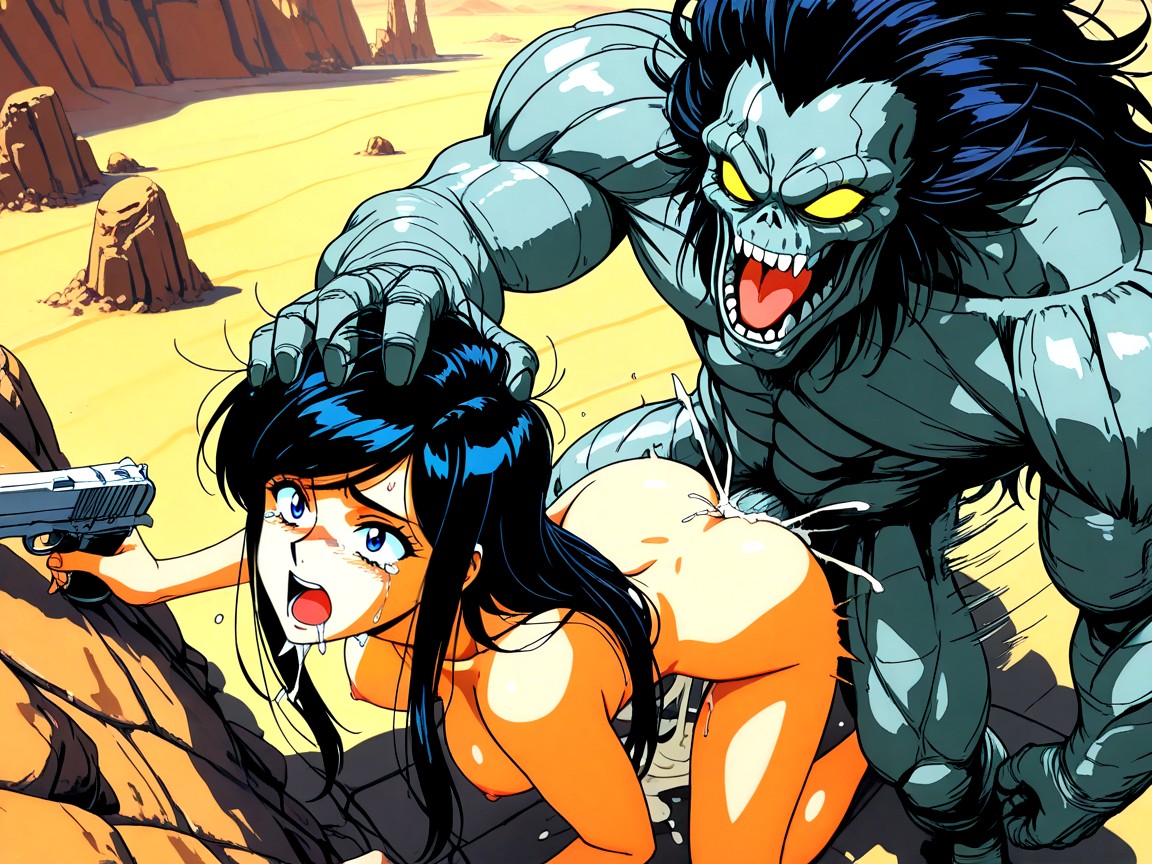 Monster Sex, Large Breast, Shout Hentai AI Porn
