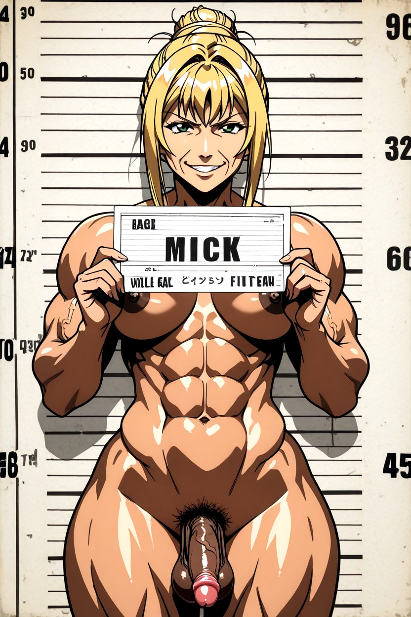 50+, Muscular Thighs, Evil Aesthetic Hentai AI Porn