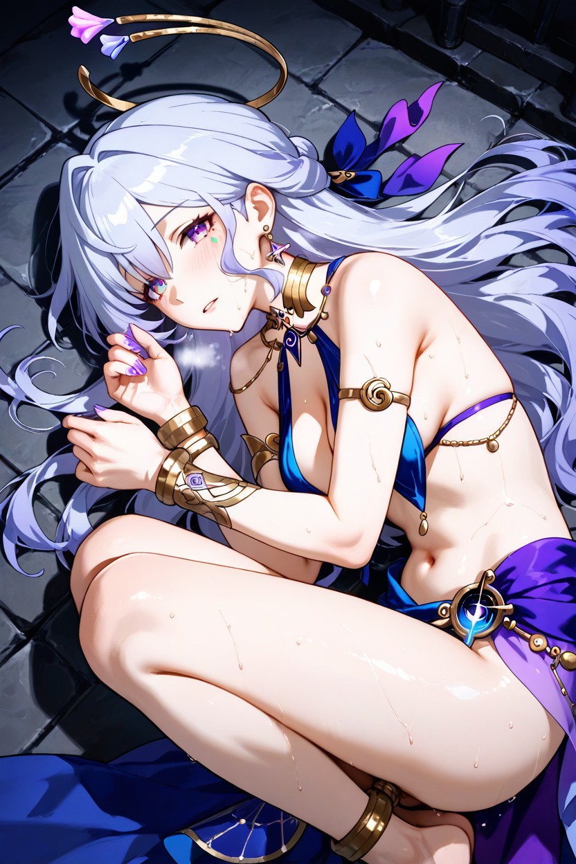 Ripped Harem Outfit, Armlet, Jewelry Hentai AI Porn