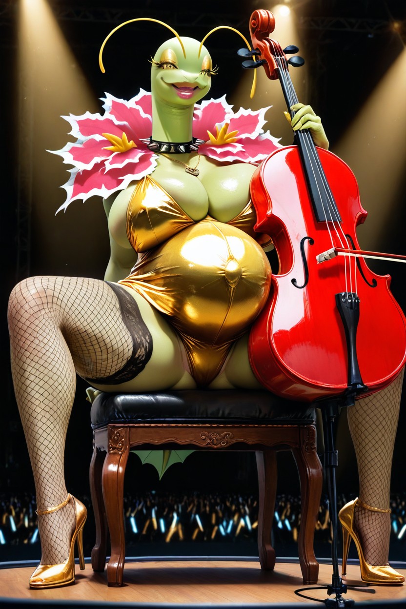 Meganium Pokemon, Rock Concert, Model Body Hentai AI Porn