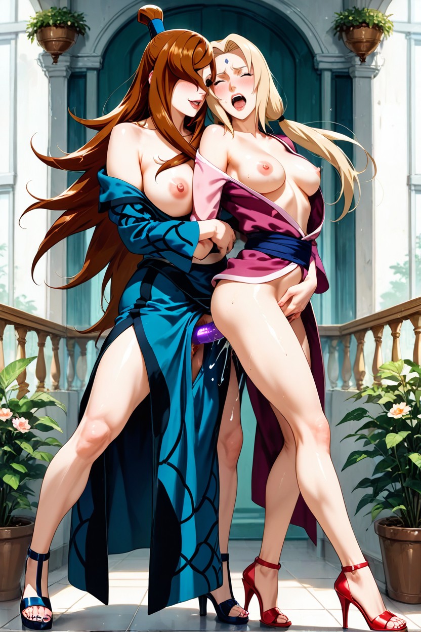 Anal Penetration, Elegant Open Dress, 25+ Hentai IA