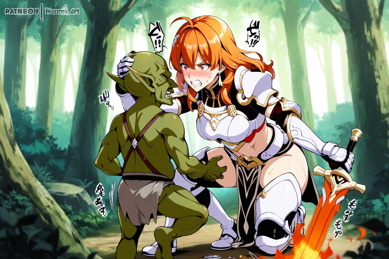 Drop Of Sweat, Combat Stance, Mushoku Tensei Hentai AI Porn