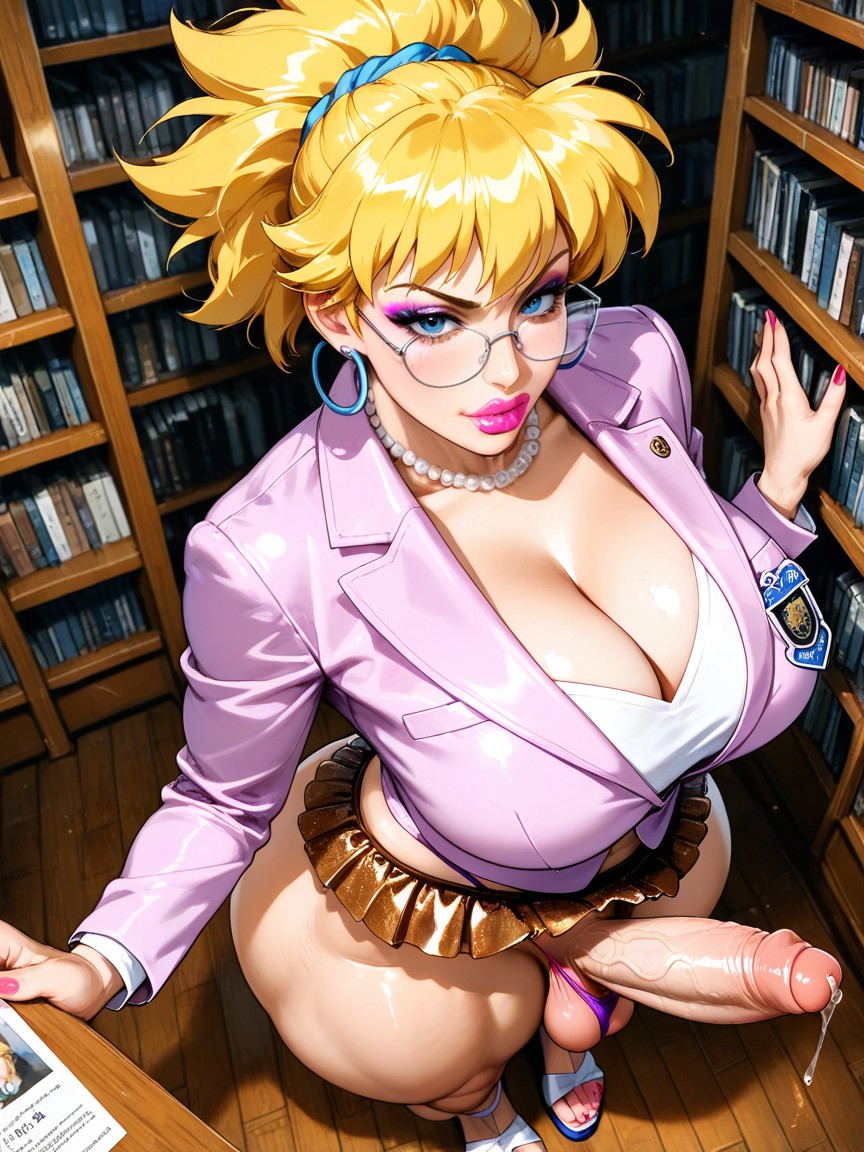 Glasses, Intelligent And Serious Demeanor, Kept Professional Hentai AI Porn