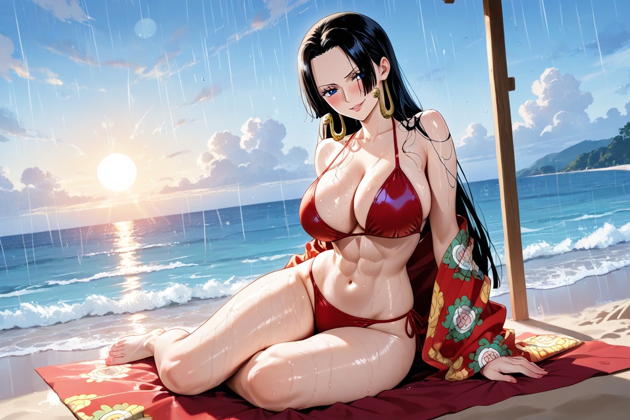 Long Length, Black Hair, K Hentai AI Porn