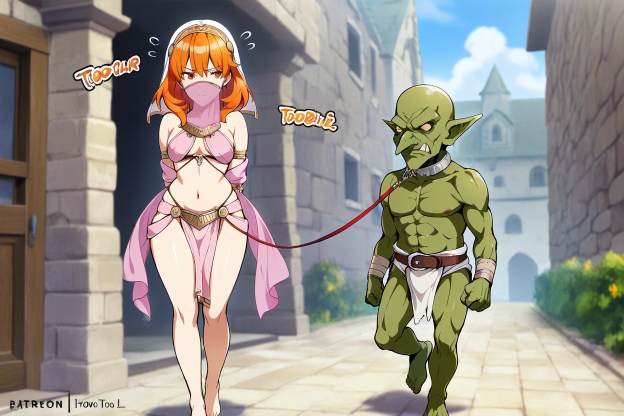Fit, Only One Male Goblin, Outside Hentai AI Porn
