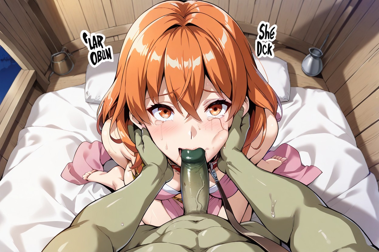 Scared, Goblin In Loincloth, Female Bite Dick Hentai AI Porn