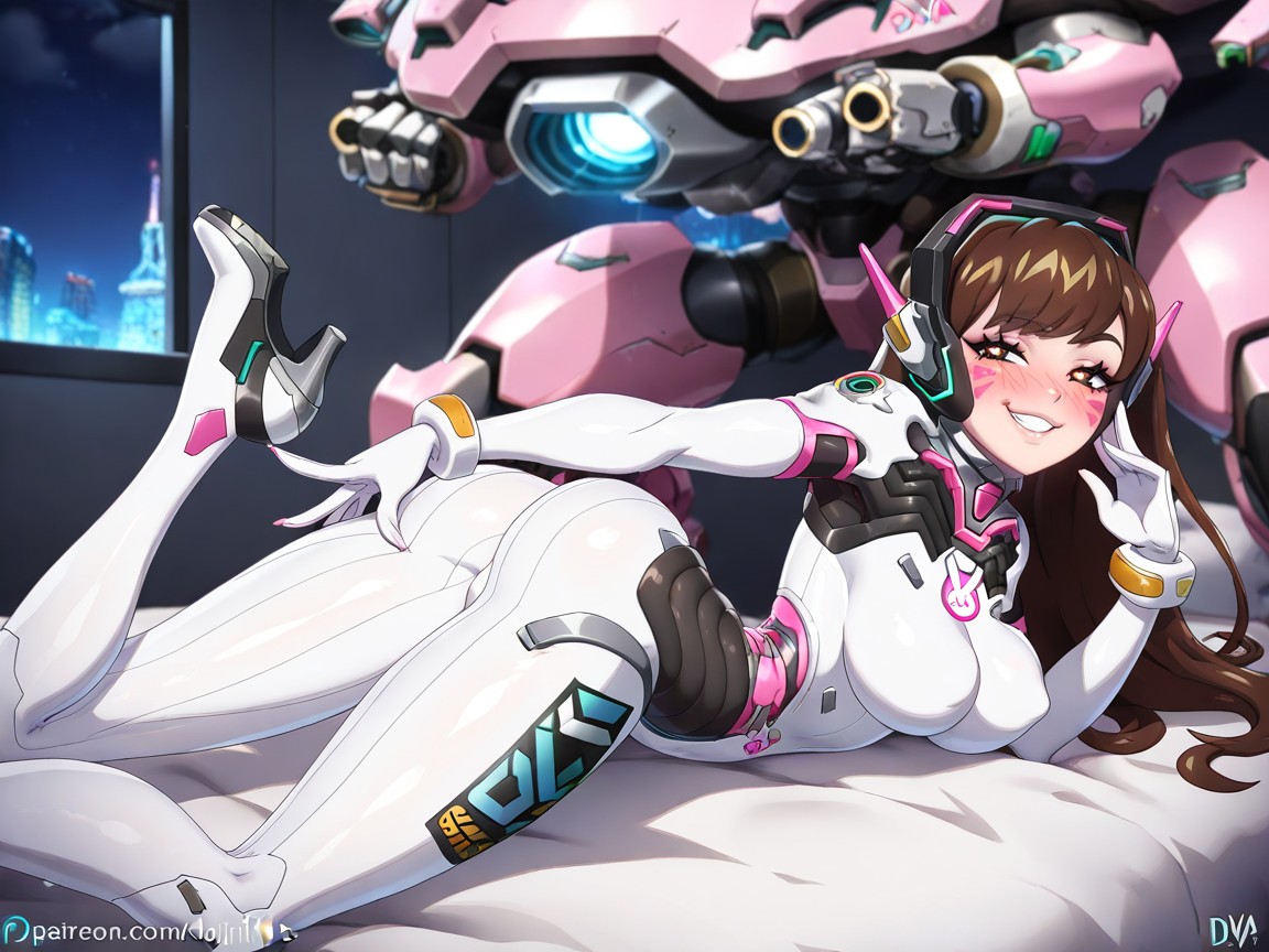 Perfect Breasts, Breasts Covered, Black Bed Sheets Hentai AI Porn