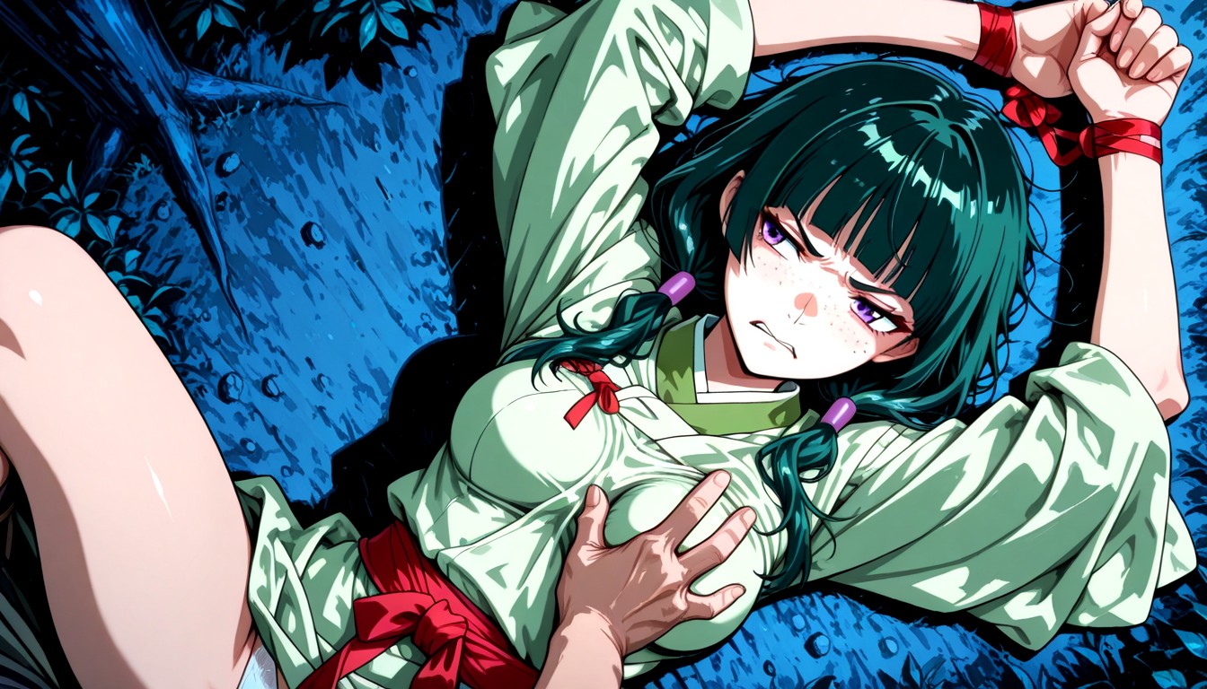 Sidelocks, High Angle, Loose Strands Hentai AI Porn