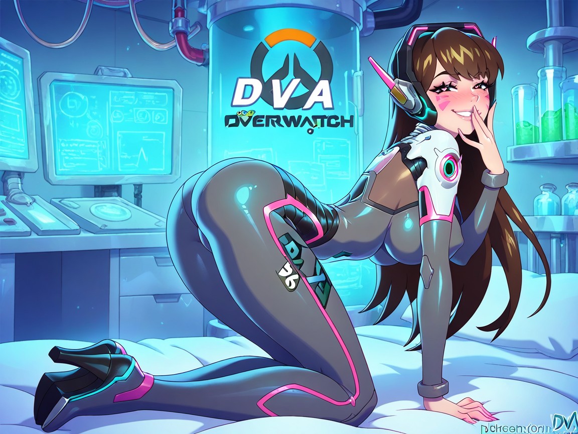Very Athletic Body, Legs Spread, Presenting Ass Hentai AI Porn