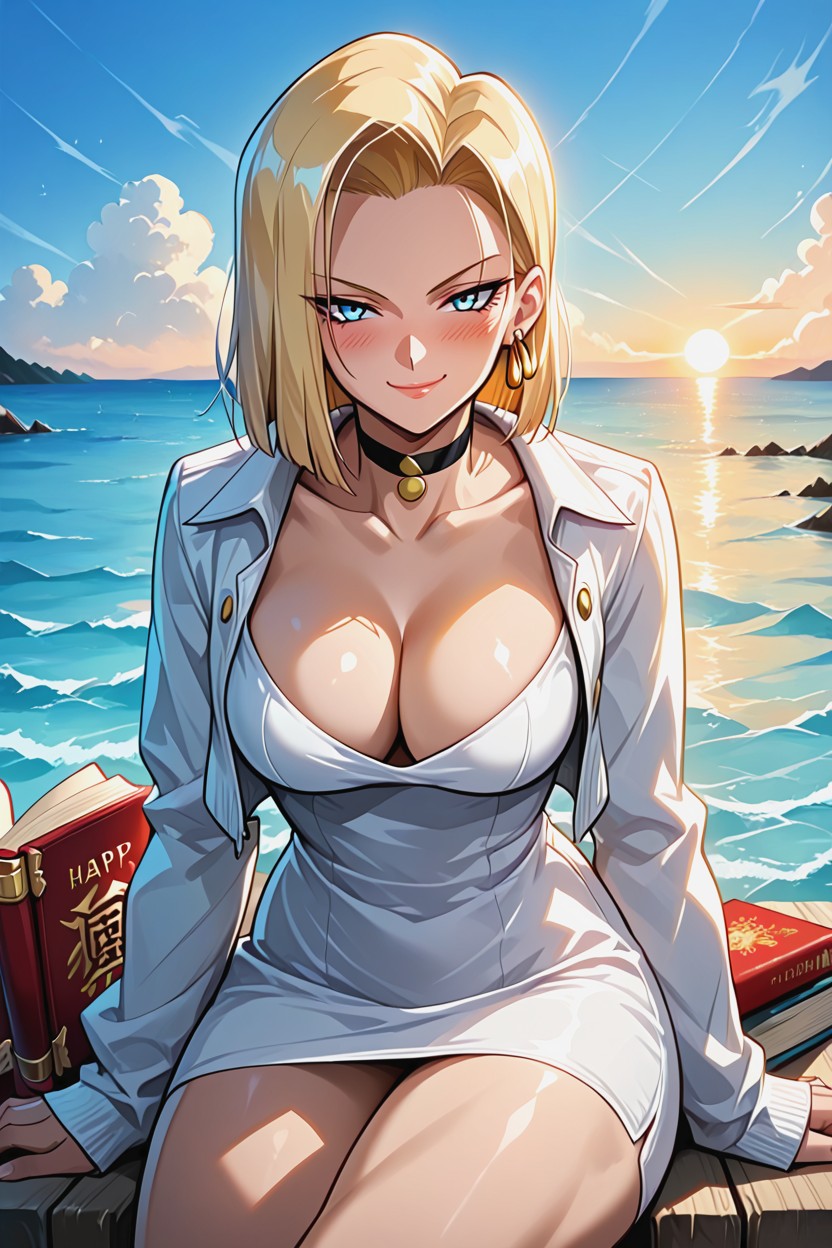 Lips, Collarbone, Smile Hentai AI Porn