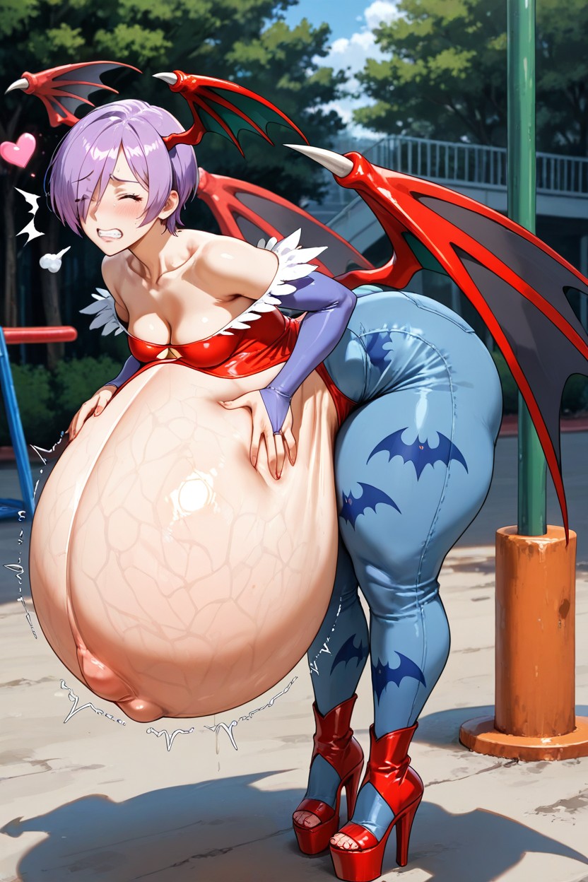 Lilith Costume, Shivering, 25+ Hentai AI Porn