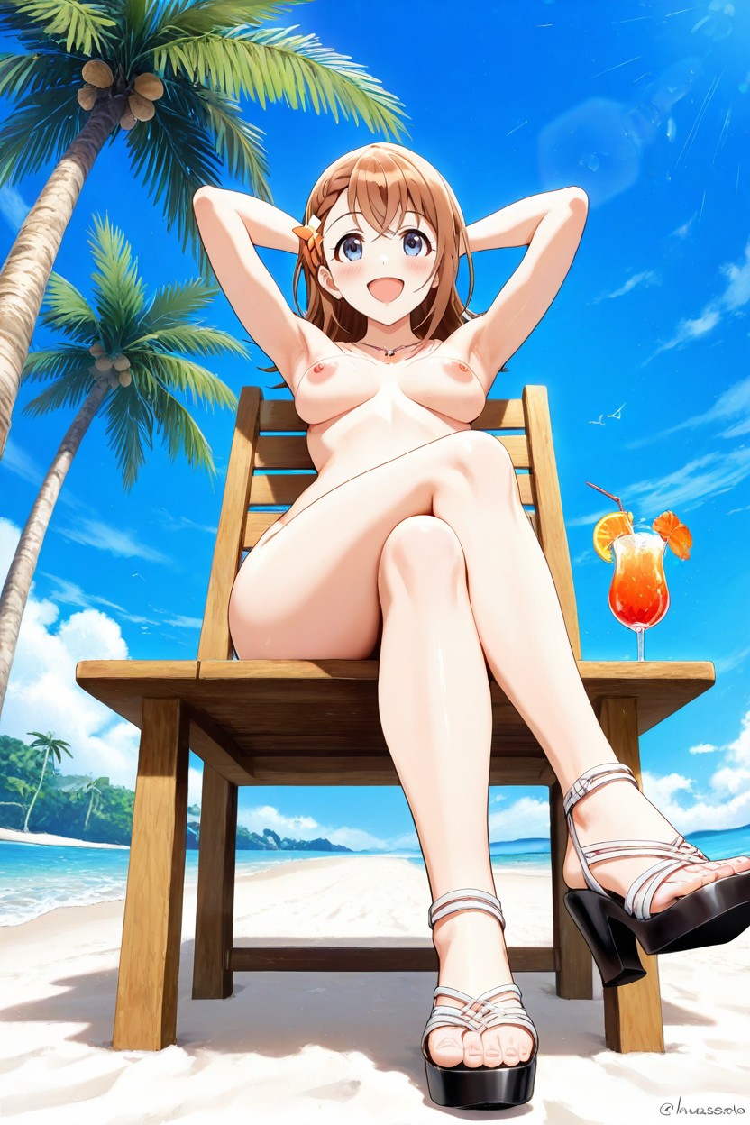 Full Body, Cute, Relaxed Hentai AI Porn