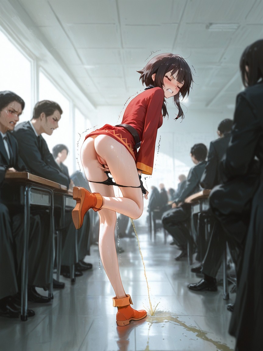 Rough Sex, Trembling, Standing Hentai AI Porn