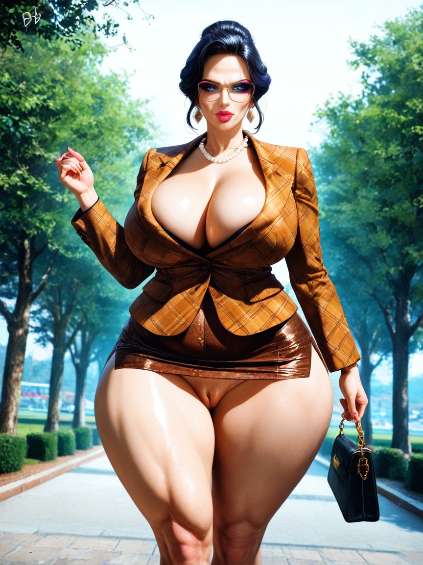 Extremely Large Ass, Photorealistic, Front View Hentai AI Porn