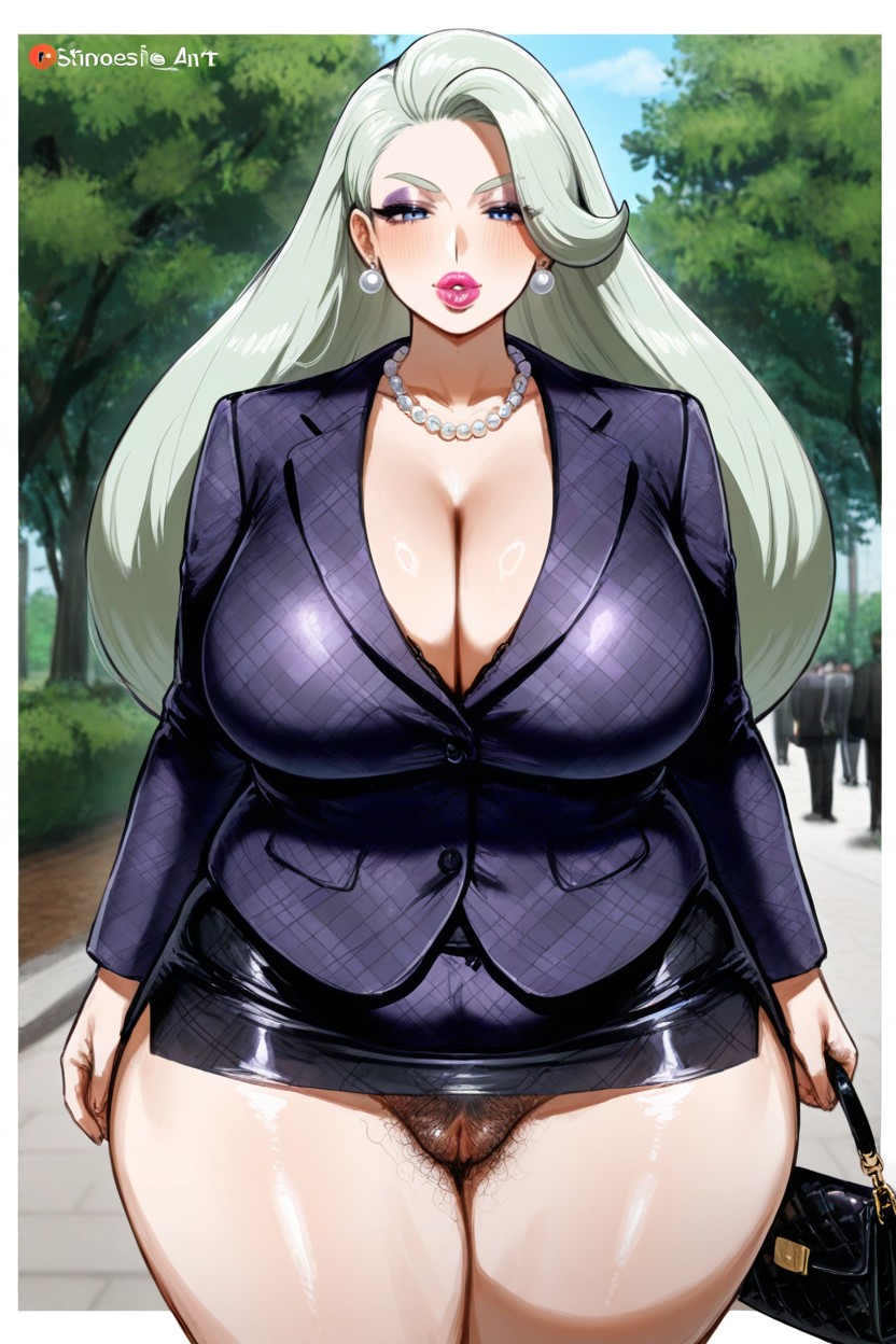 Beautiful, Pearl Necklace, Feminist Hentai AI Porn