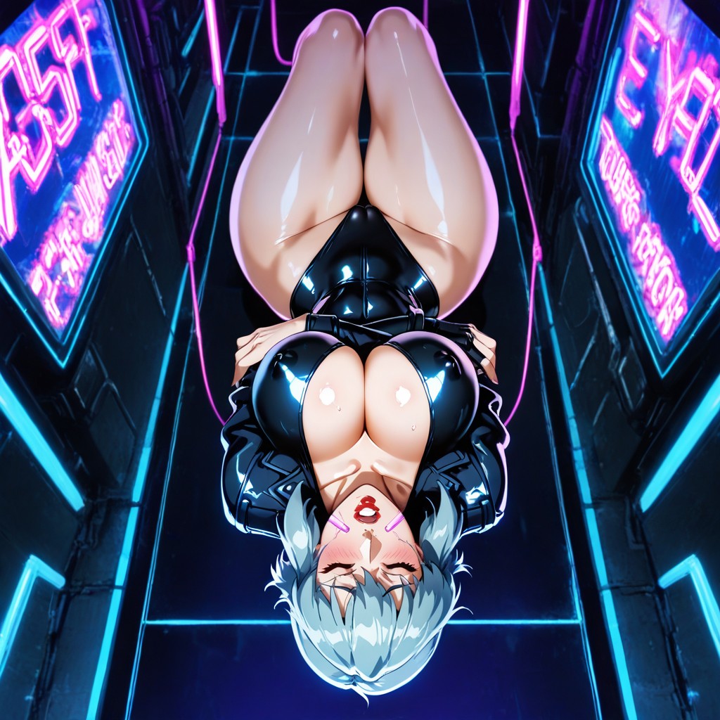 Skintight Body Suit, 25+, Science Saru Art Style Hentai AI Porn