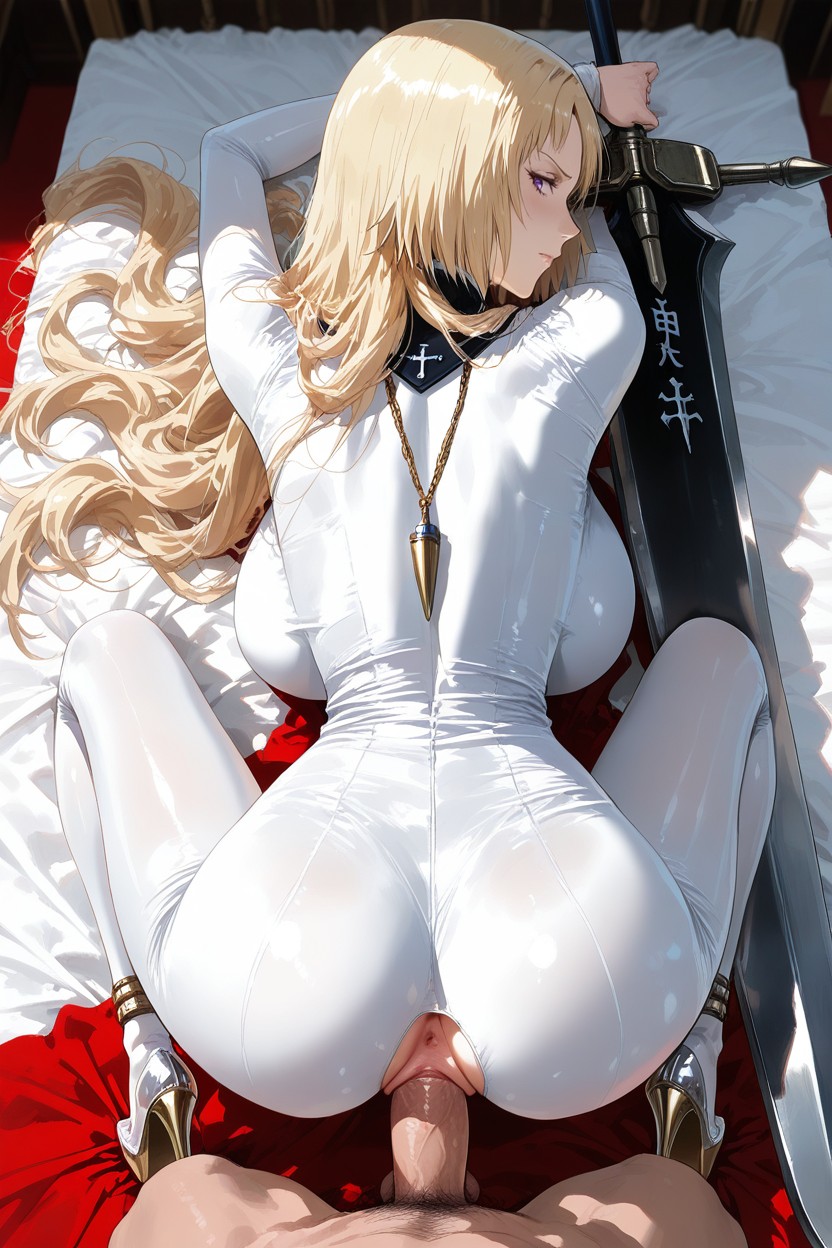 Teresa Alter From Claymore, Medium Ass, Overhead Hentai AI Porn