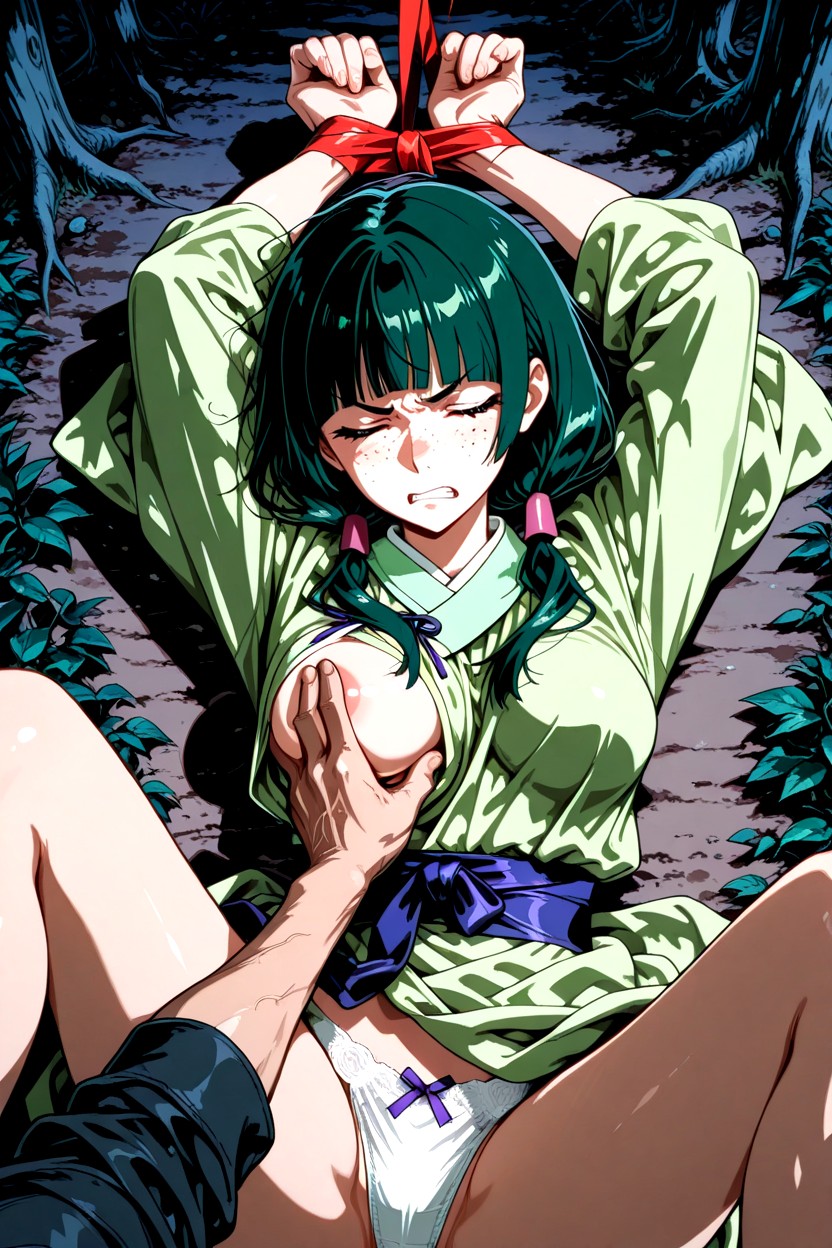 Wearing A Simple Chinese Ancient Robe, Blunt Bangs, Sidelocks Hentai IA