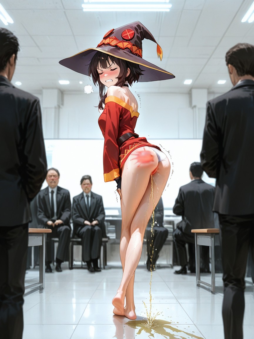 Emderassed, Small Breasts, Megumin Hentai AI Porn
