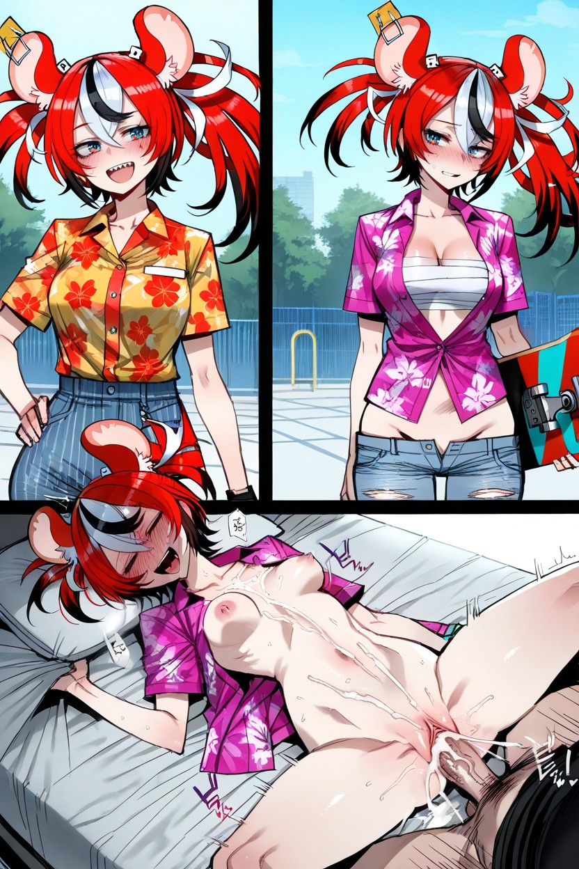 Steam, Public Toilet, Creampie Hentai IA