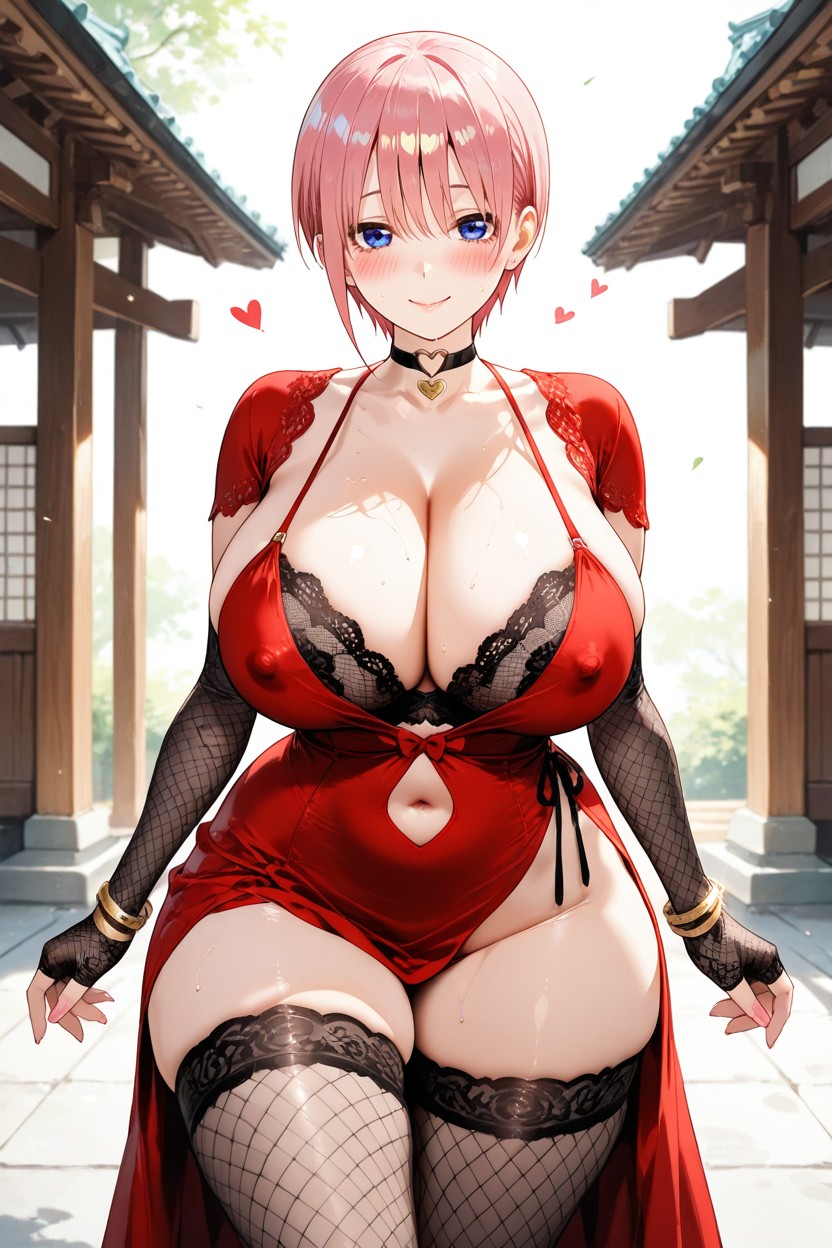 Thick Thighs, Hearts In The Air, Big Rounded Ass Hentai AI Porn