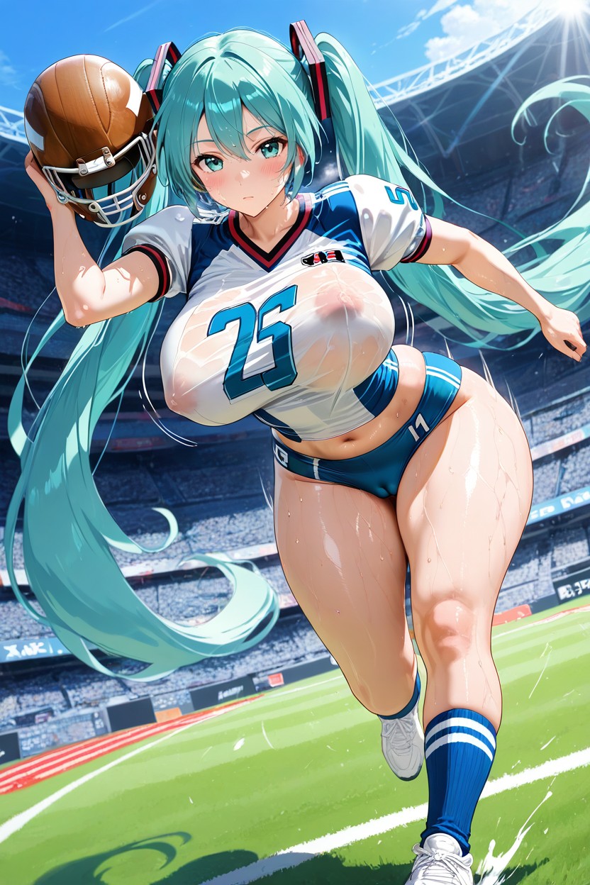Shadow, Hyper Sweaty, Erected Nipples Hentai AI Porn