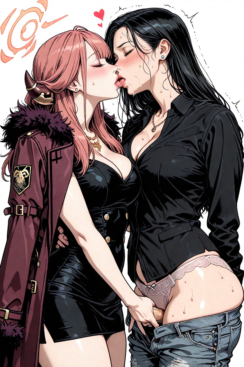 Handjob, Feminine, Coat Hentai AI Porn
