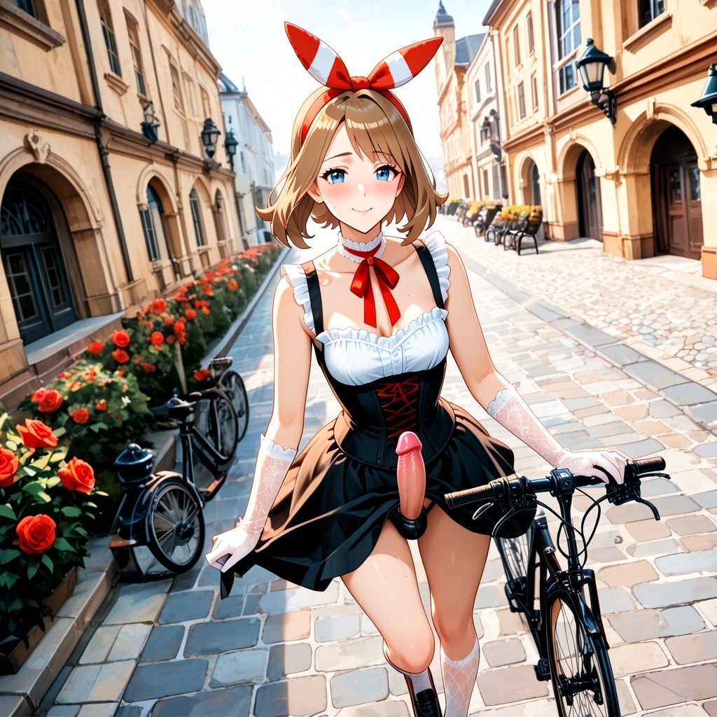 Cheerful Smile, Gas Lamps, Small Ass Hentai AI Porn