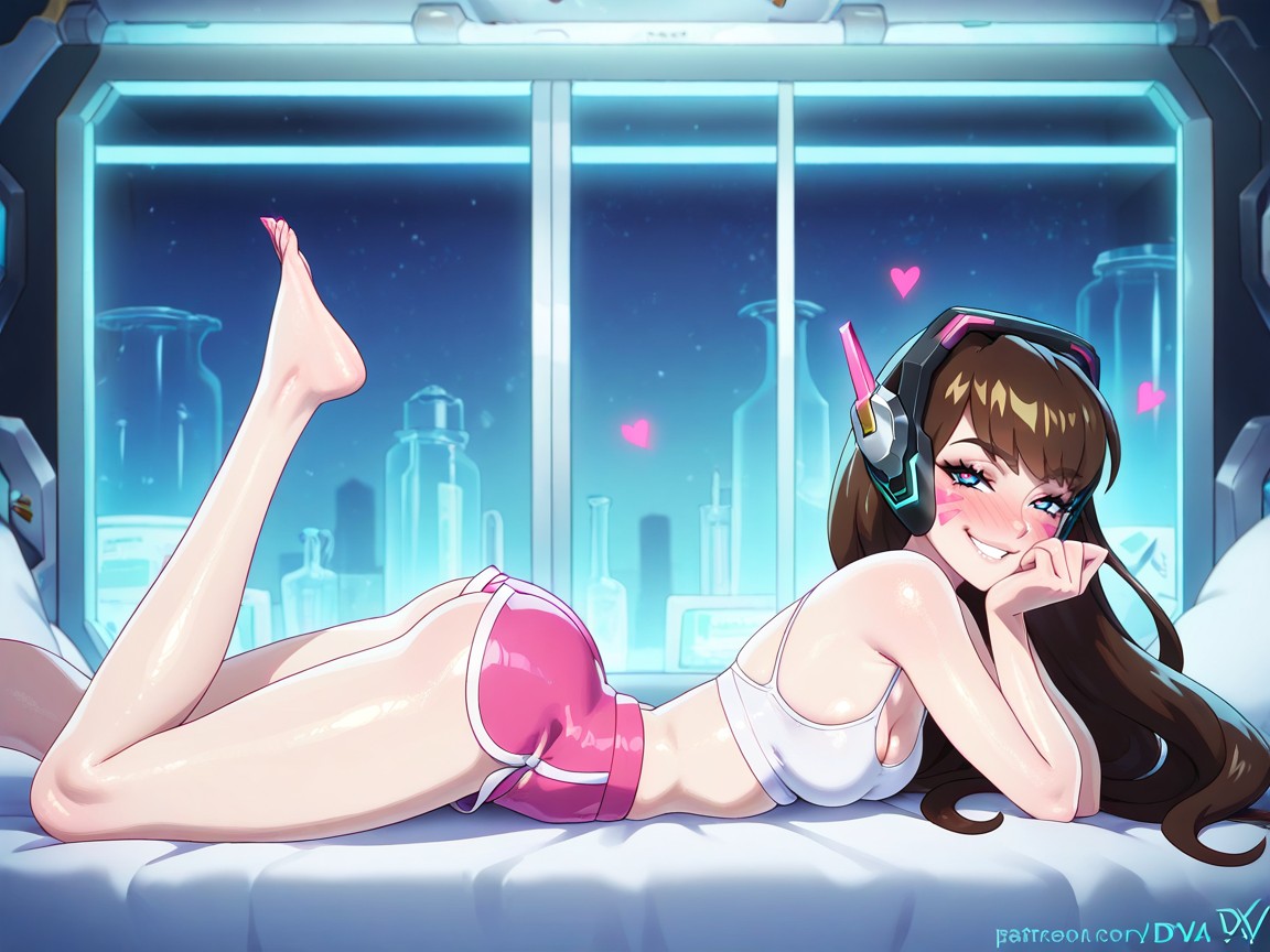 Laboratory Base, Extremely Submissive Body Position, Laughing Hentai AI Porn