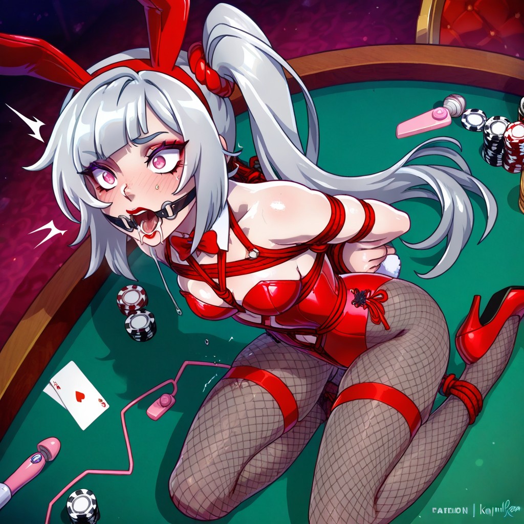 Soresaki Style, Drooling, Side Ponytail Hentai AI Porn