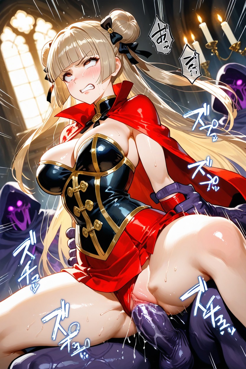 Bouncing Lines, Rough Sex, Red Wristbands Hentai AI Porn